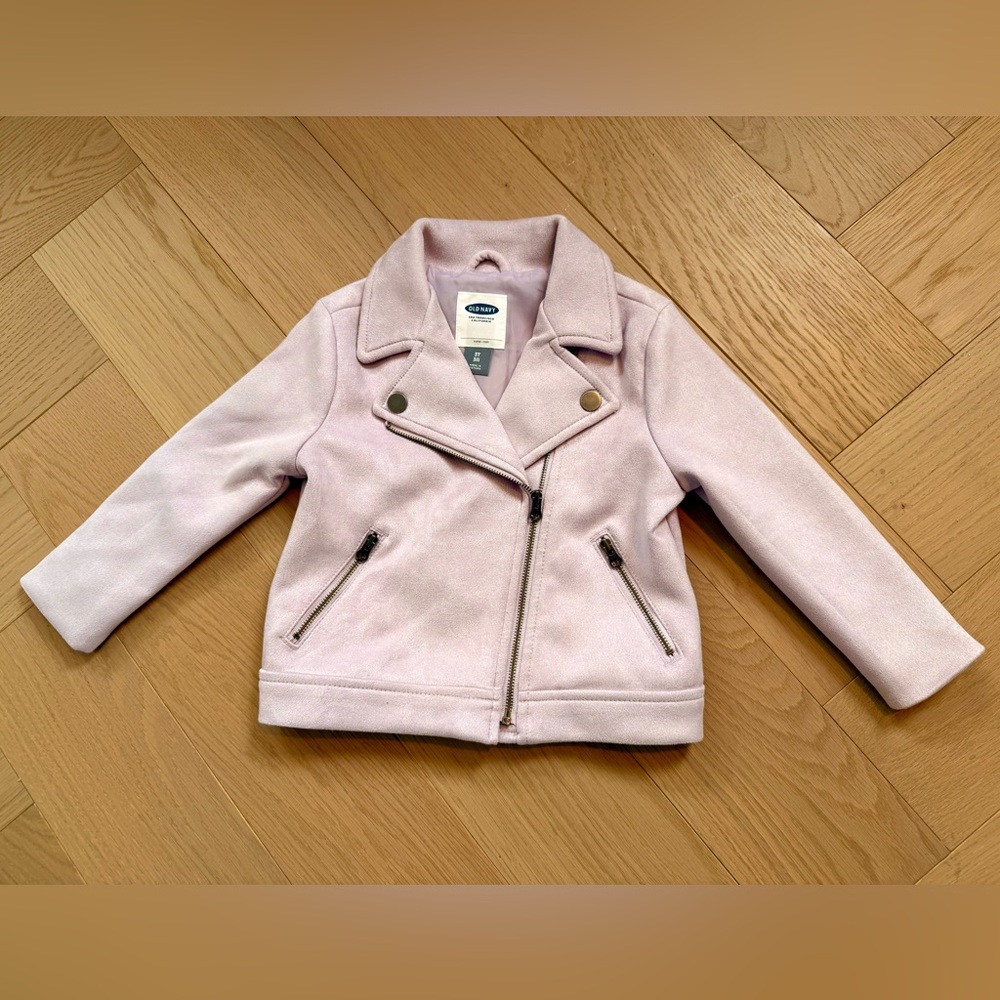 Old Navy Lavender Kids Biker Jacket